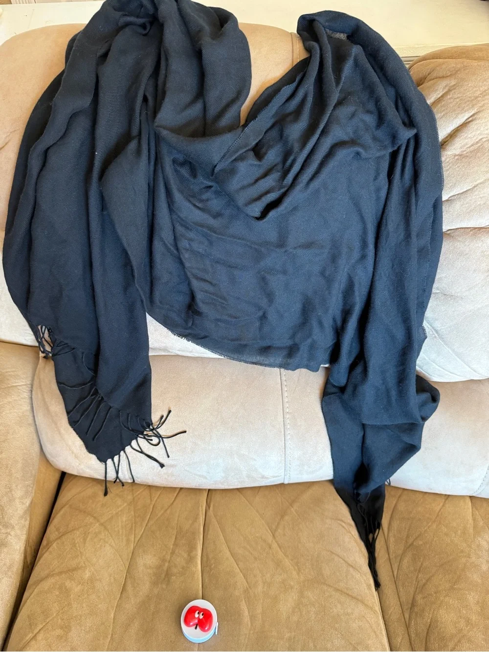 4 Piece Blue, Black & Ivory Statement Scarf Collection
